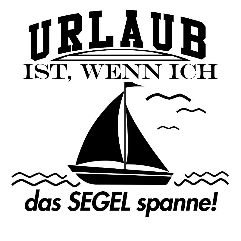 Urlaub Boot mit Yacht mit Seegel auf dem Boot