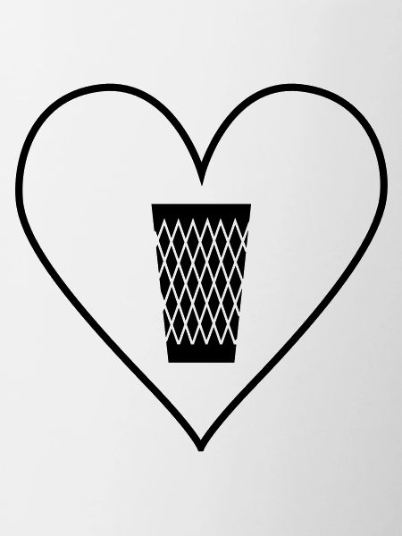 Geripptes Herz - Apfelwein Love