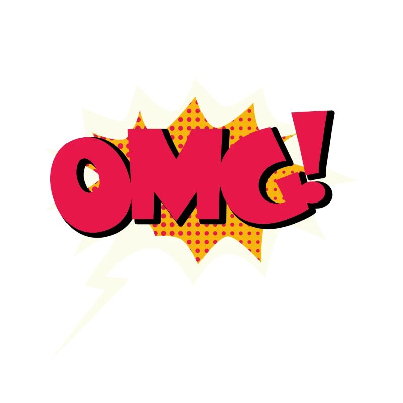 omg comic lettering