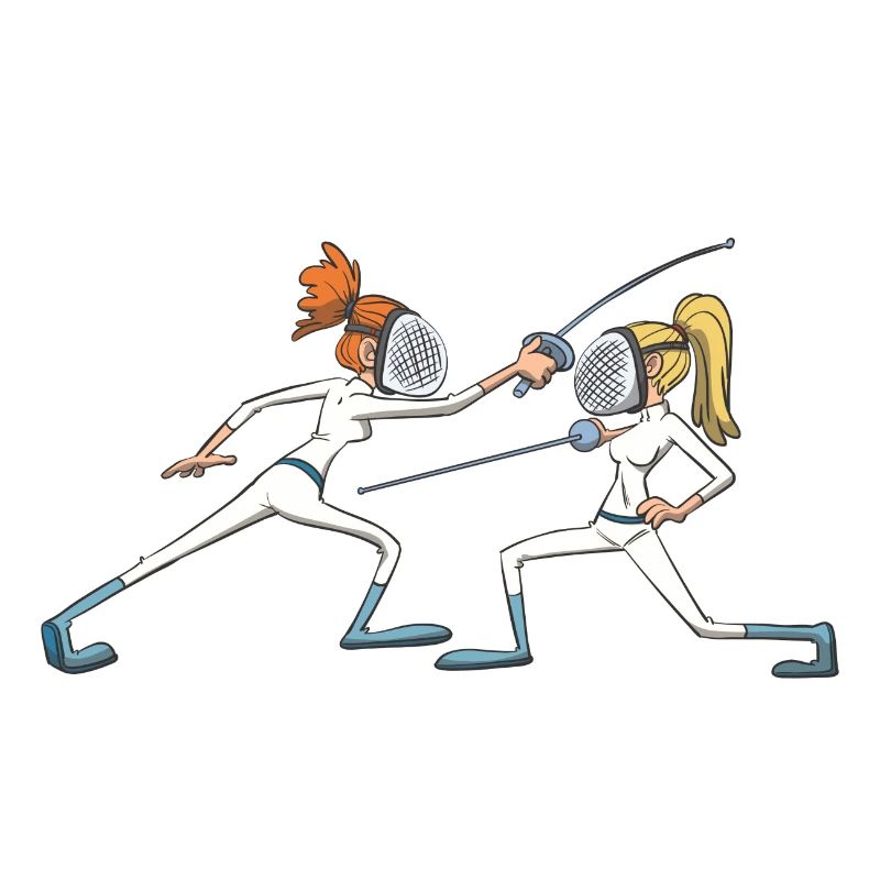 Fencing evasive maneuver gift idea