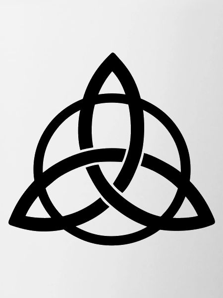 triquetra intertwined symbol Celtic neopaganism