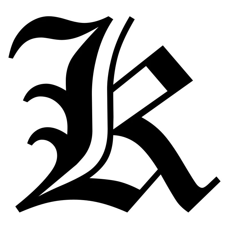 Gothic Letter K_V10