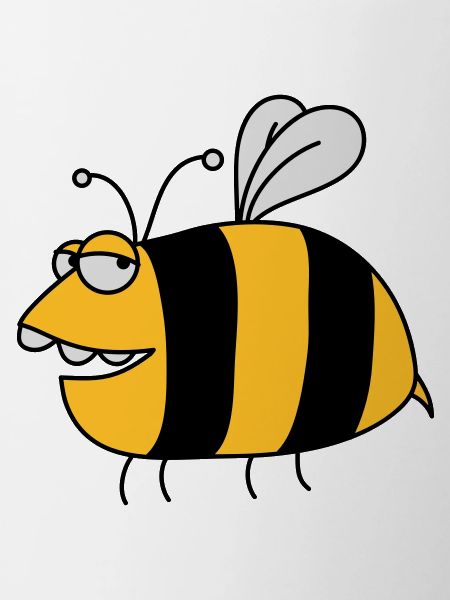 Fun thick bee