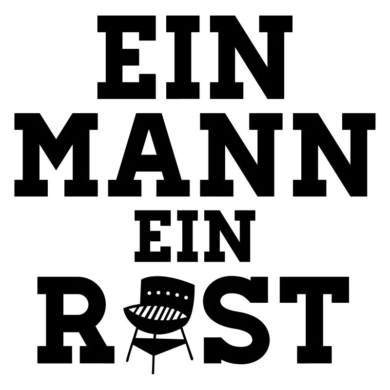EIN MANN EIN ROST - Grillschürze
