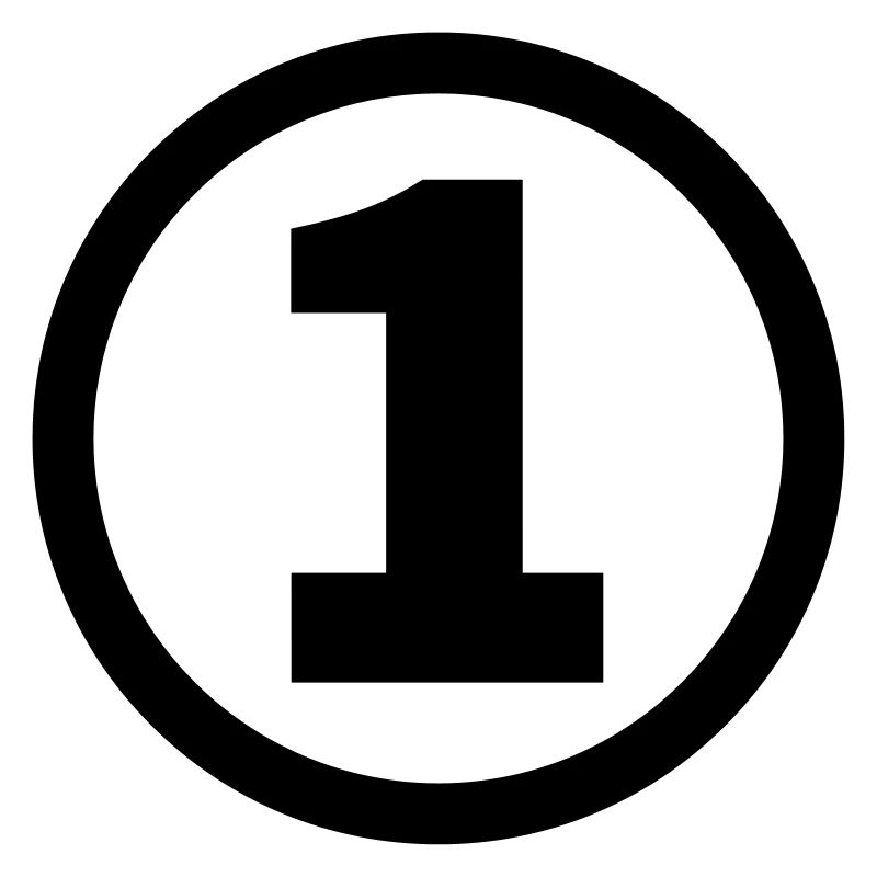 number one