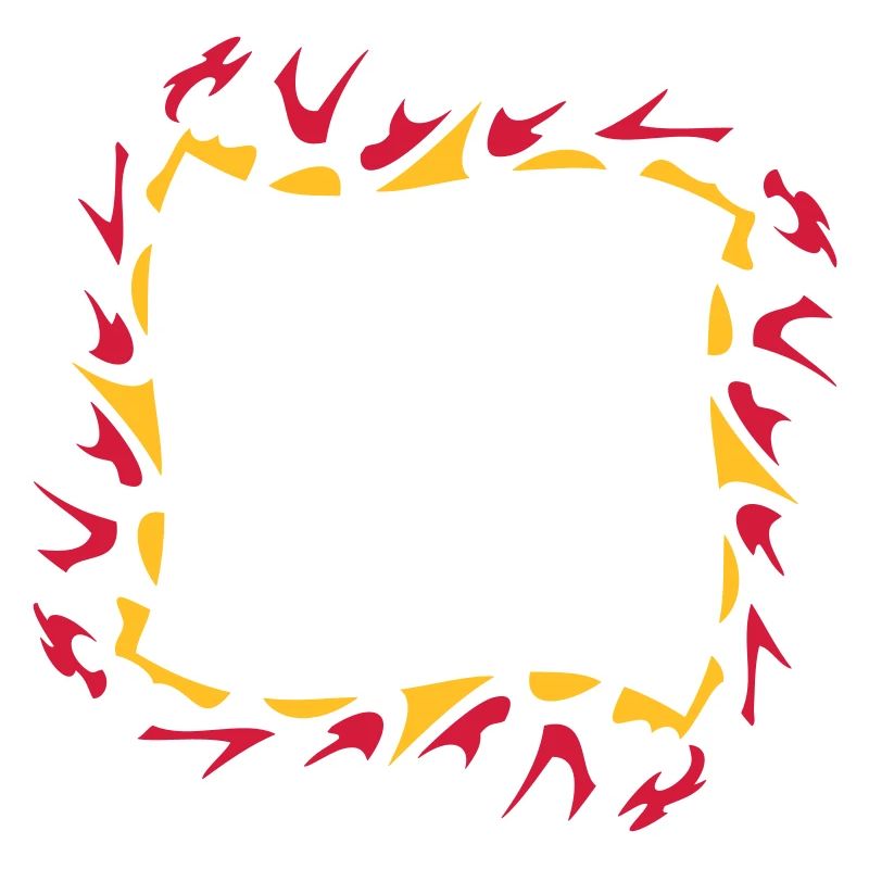 Abstrait feu flamme structure