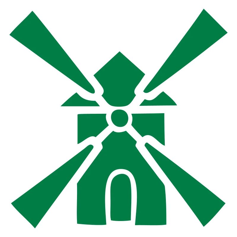 Mühle Zeichnungssymbol der Windmühle, Müller