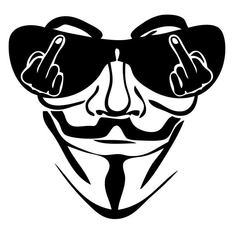 anonymous masque lunette fuck