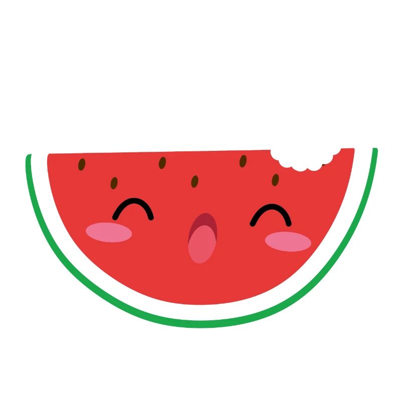 Melon d'eau mignon