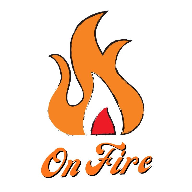On Fire chaleur braise feu (cadeau pour un ami)