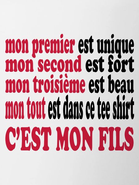 Mon fils est beau