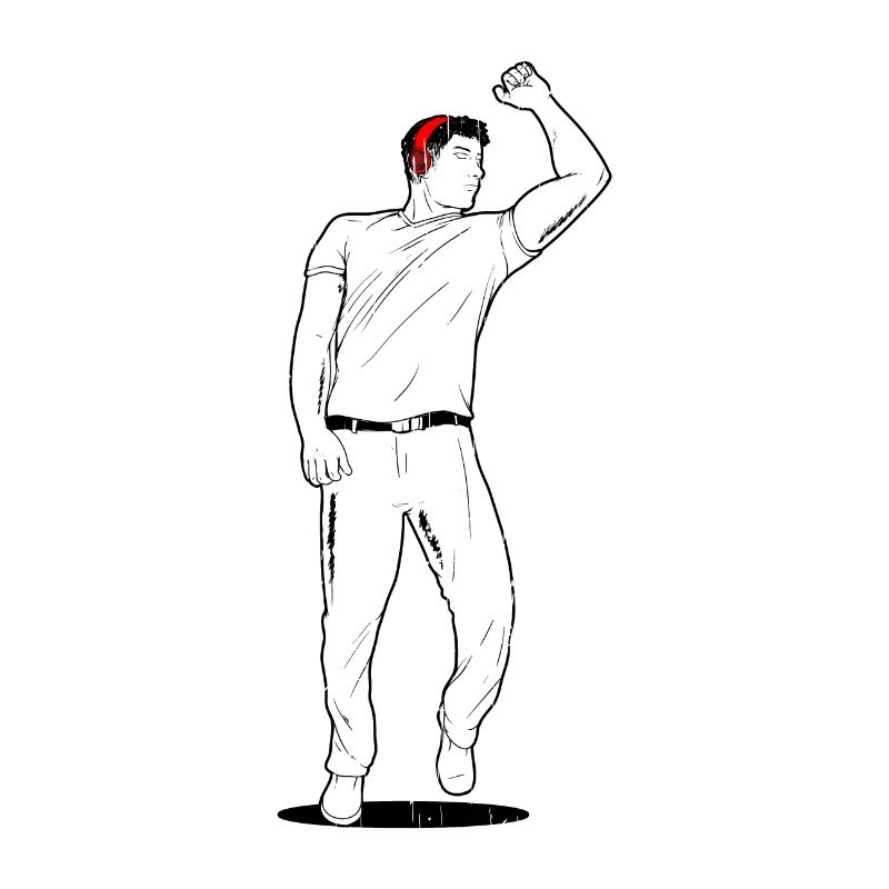 Dance Move Silhouette Danseur