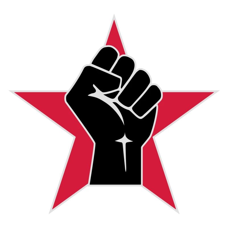 Raised Fist Logo 2 (Vector)