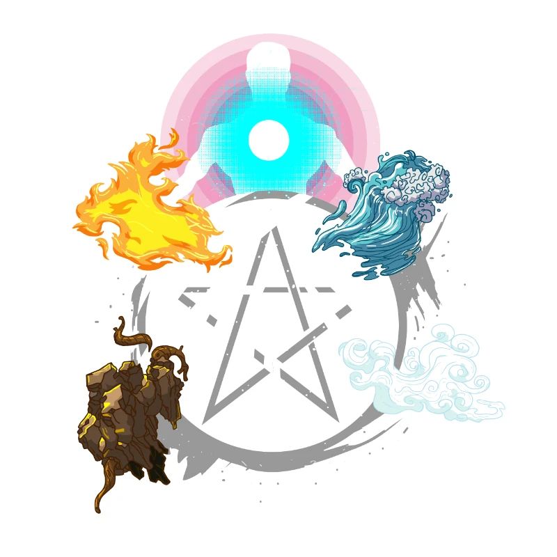 Alchemy elements fire air water earth soul