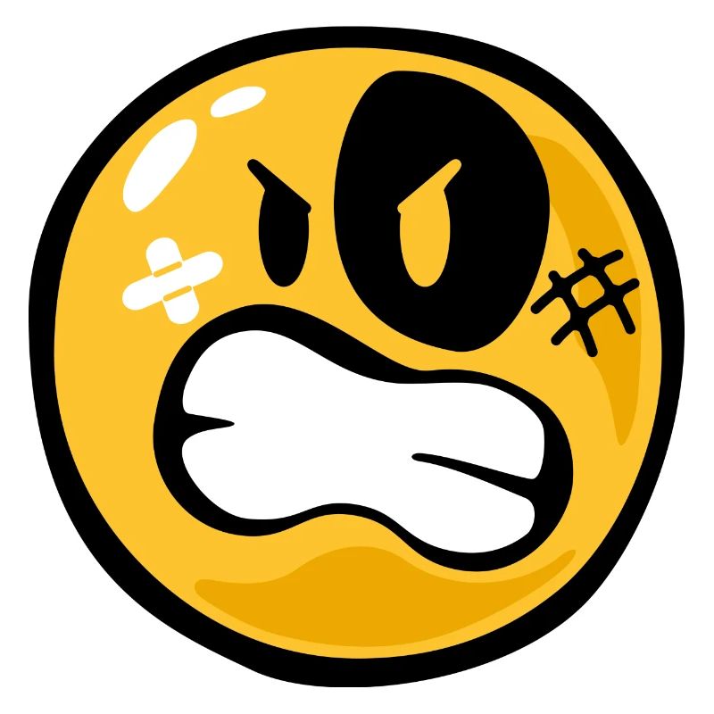 Smiley anger