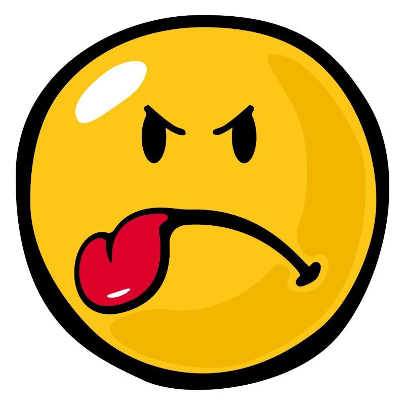 Smiley Anger Sour