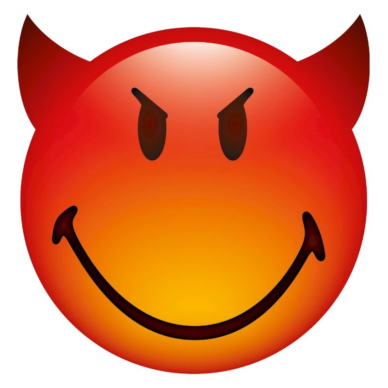 Smiley Glossy Devil