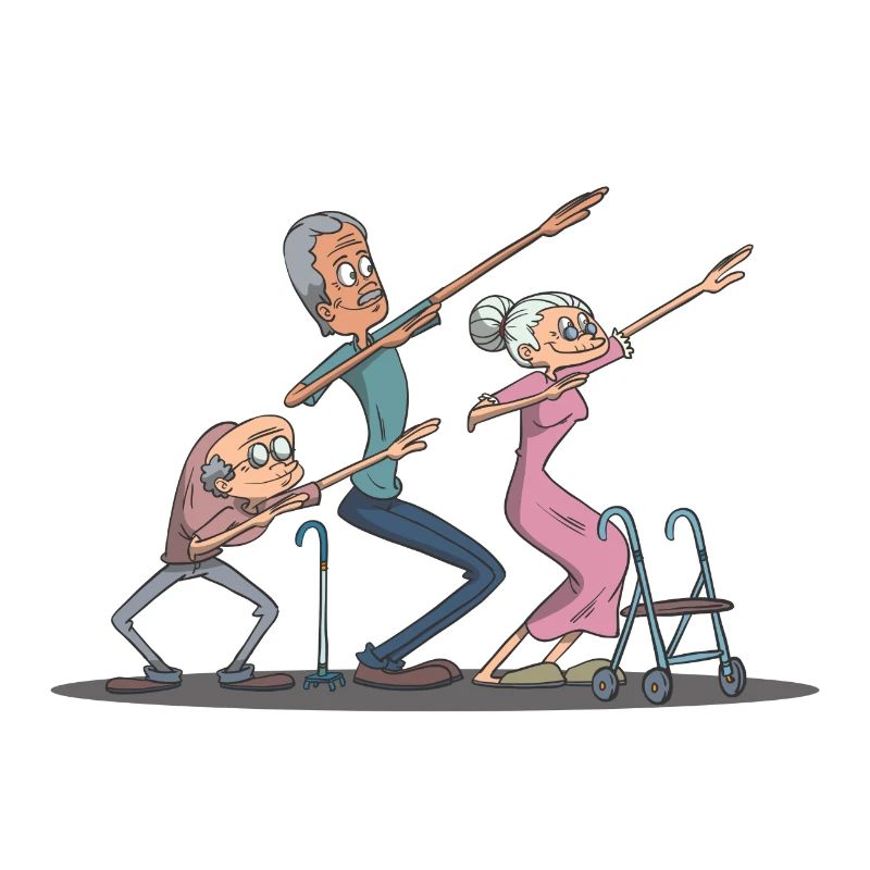 Dab Dabbing Senioren