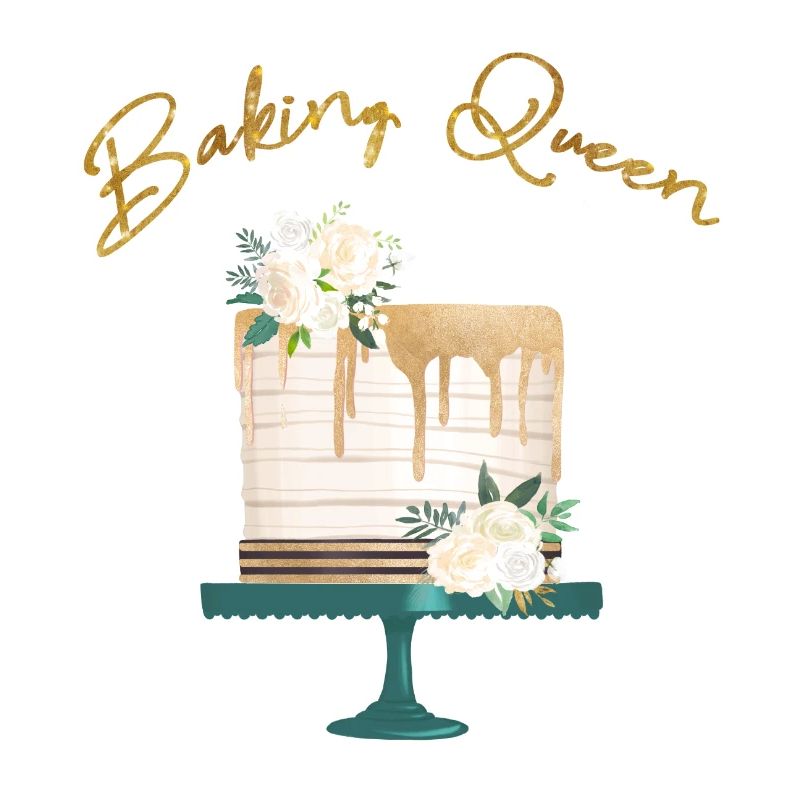 Baking queen cake