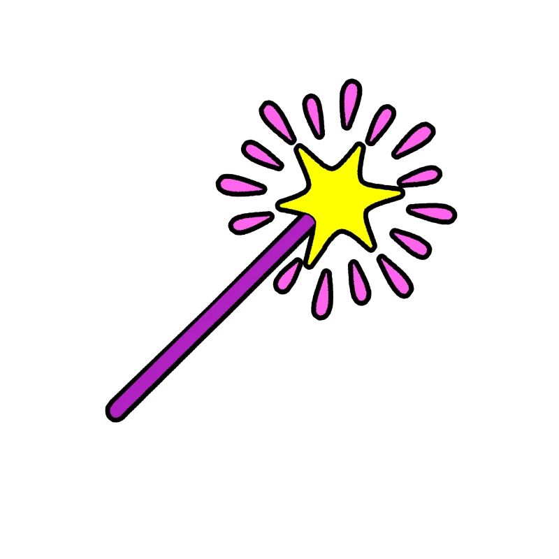 Magic wand fairy magical magic magic gift