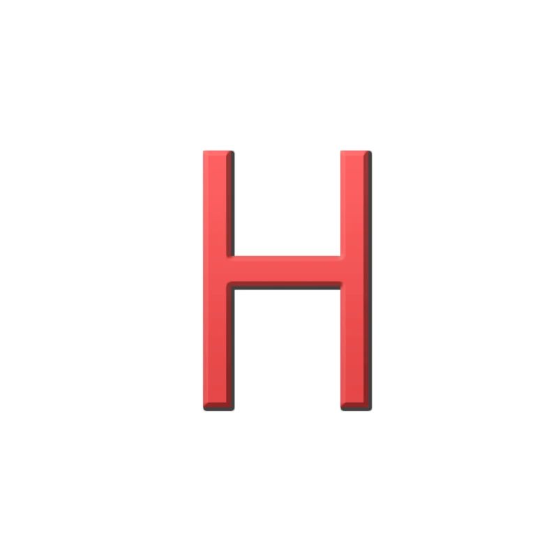 H - lettre