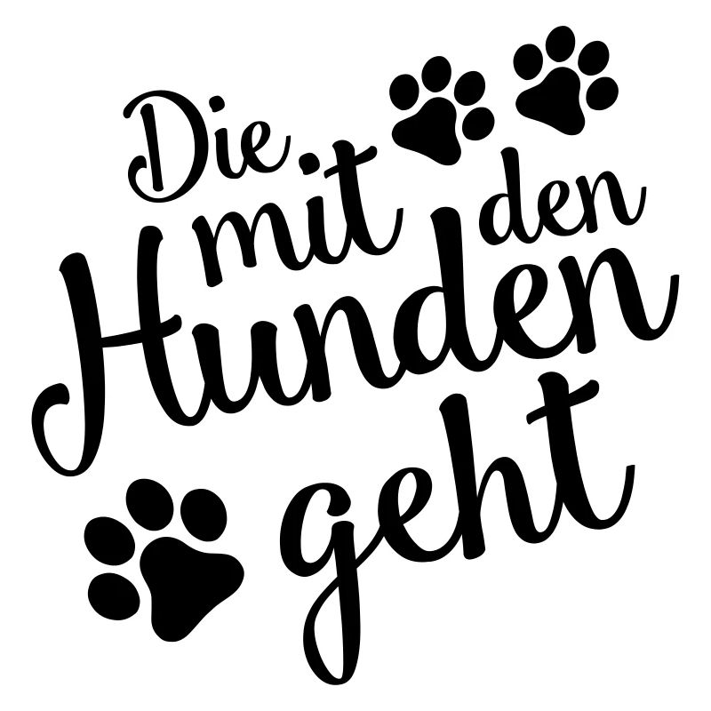 hunden geht die mit design