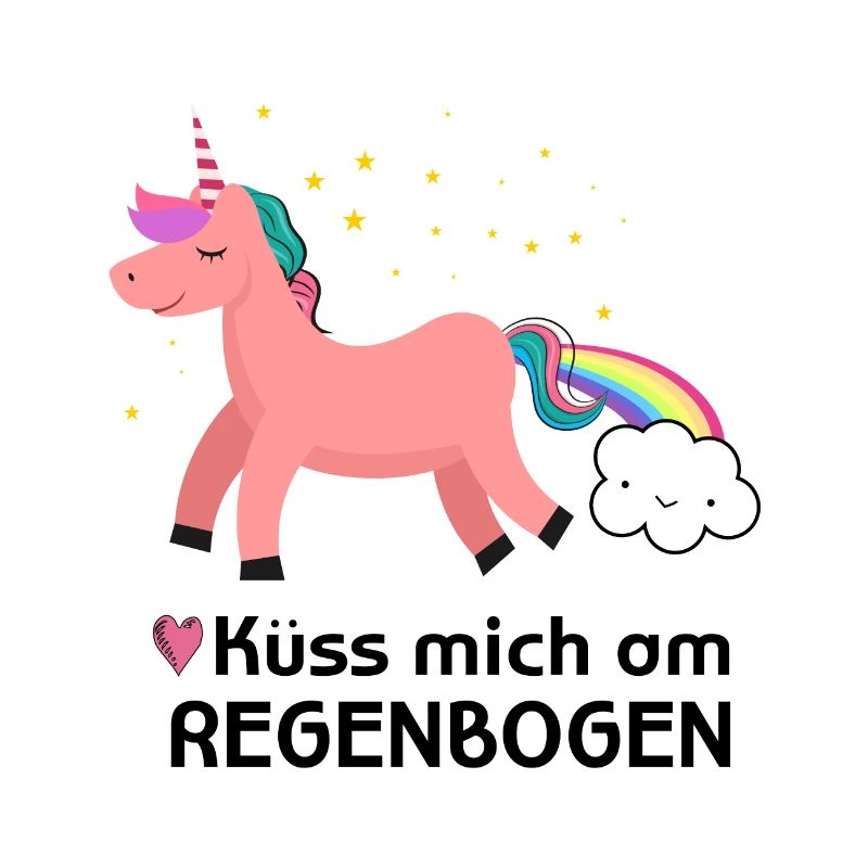 Einhorn Spruch Humor Witz Geschenk