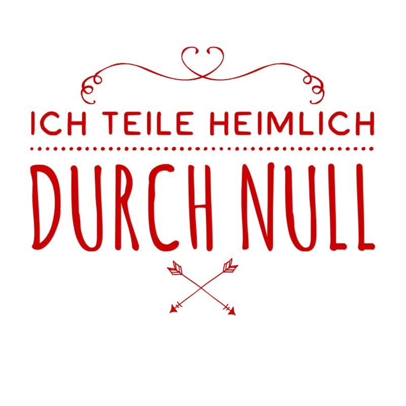 ich teile heimlich durch Null