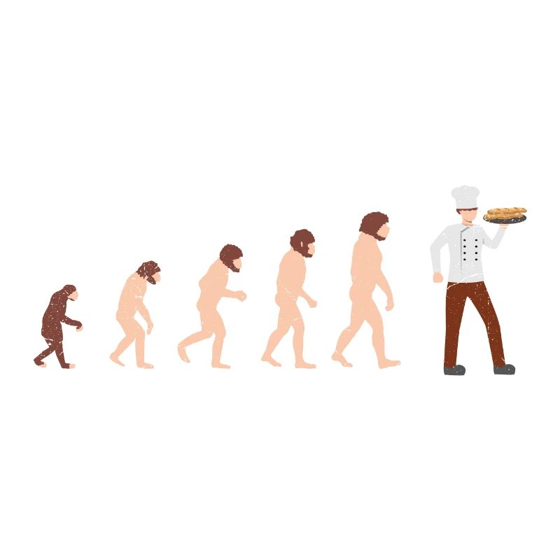 Evolution Chef Cook Funny gift idea
