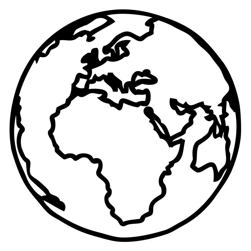 Planete Land blau