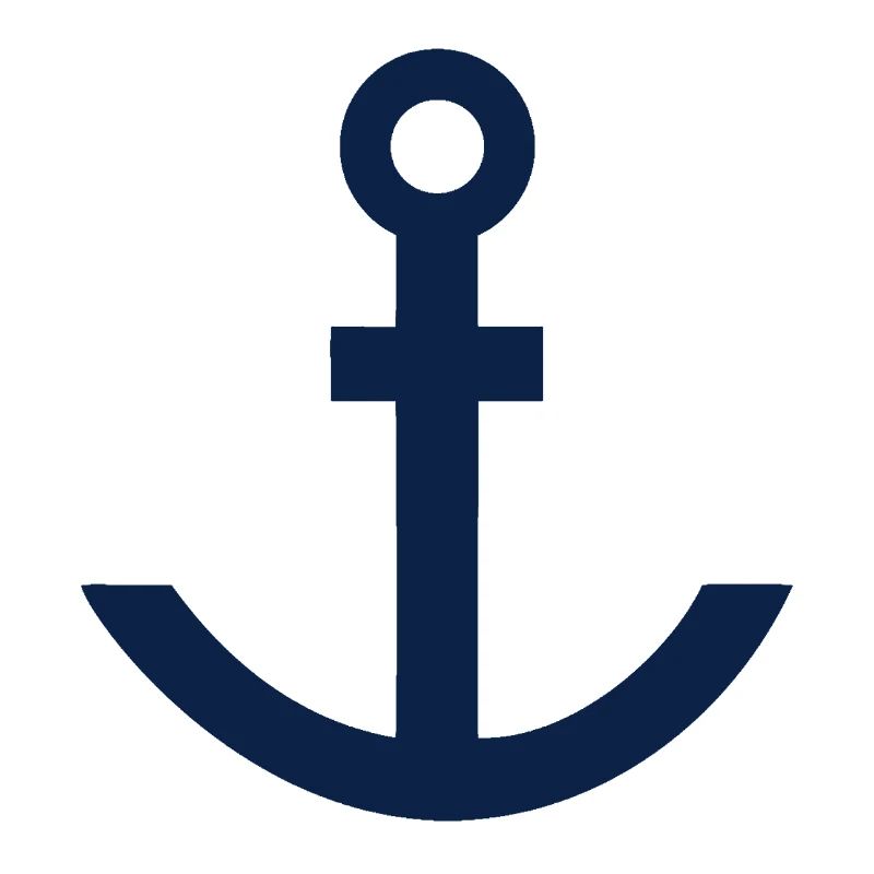 Anker blau