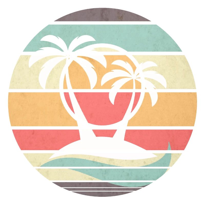 Plage rétro
