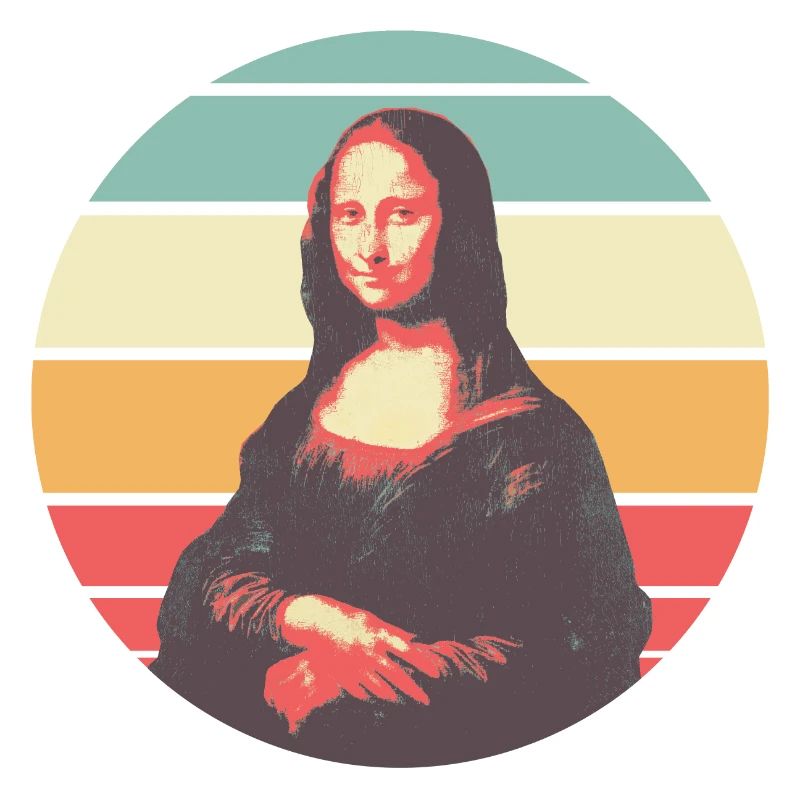 Retro Mona Lisa