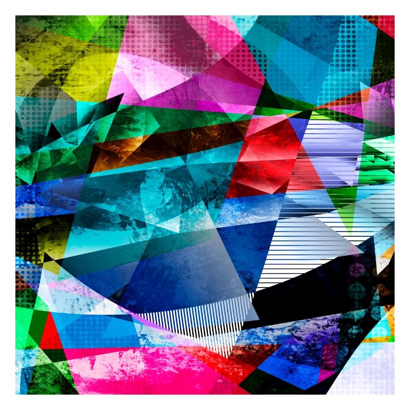 Kaléidoscope polygonal