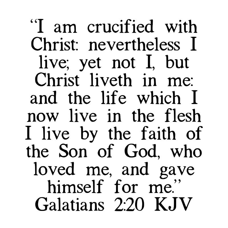 Galater 2:20 King James Version