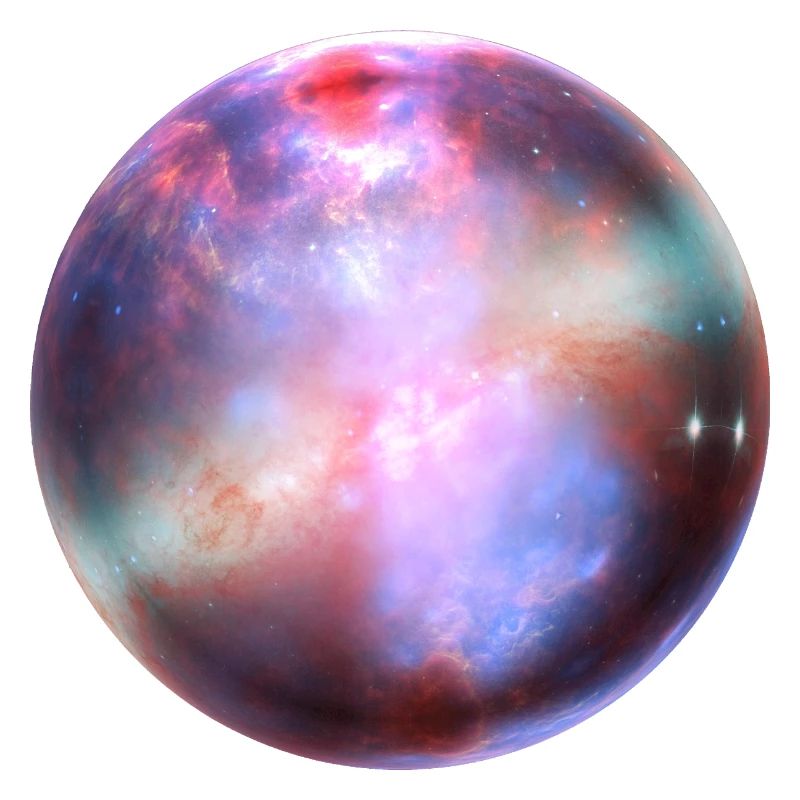 Ein bunter Planet
