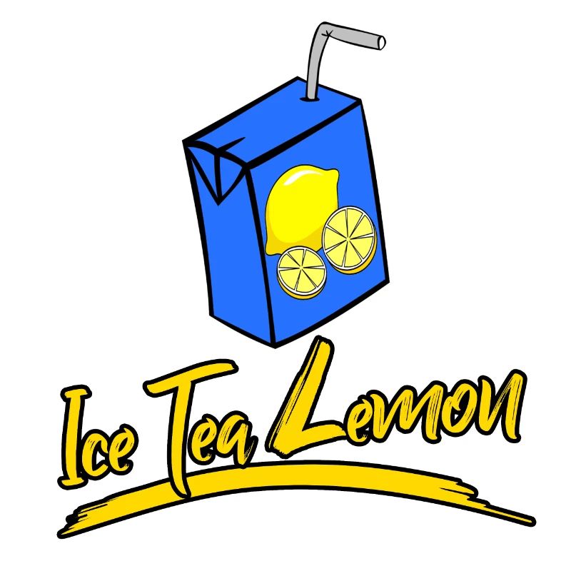 Ice Tea Lemon Cool Gift Idea Funny
