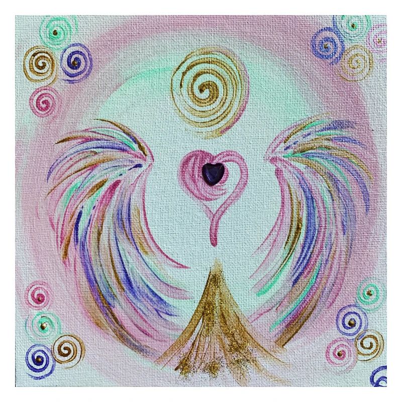 Coeur ange de réconciliation