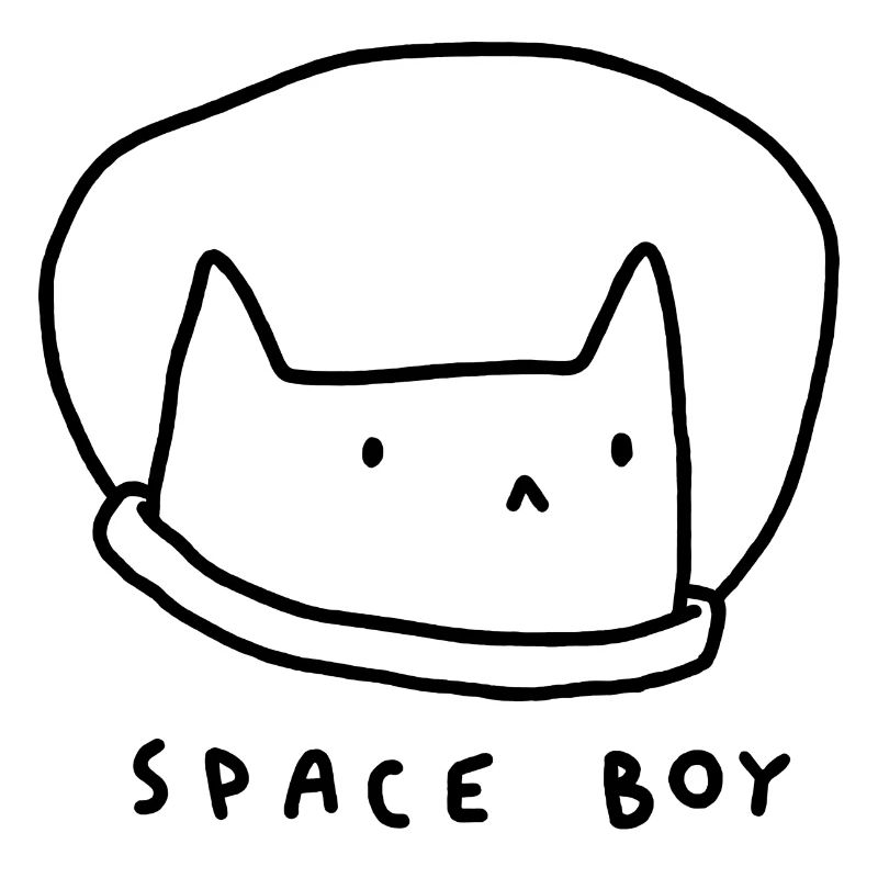 Space Boy Cat
