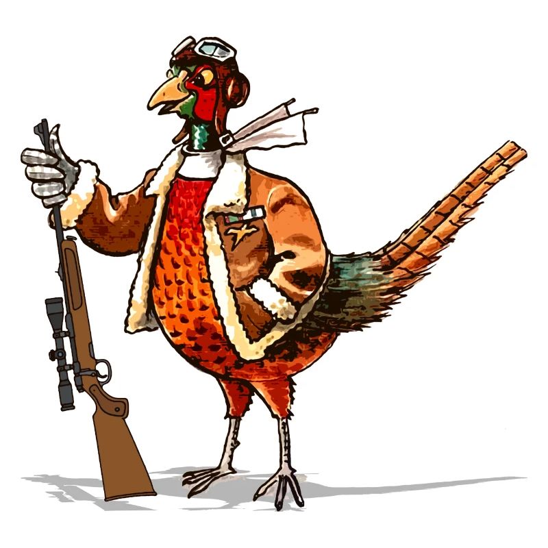 Pheasant Hunter Graphic