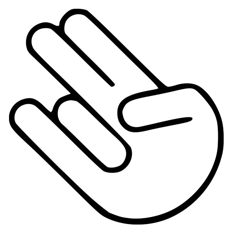 Shocker Autoaufkleber Sticker Geschenk Hand Geste