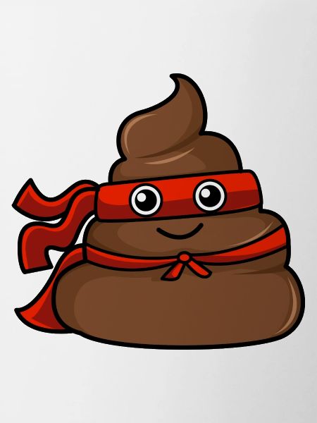 Superhero poop