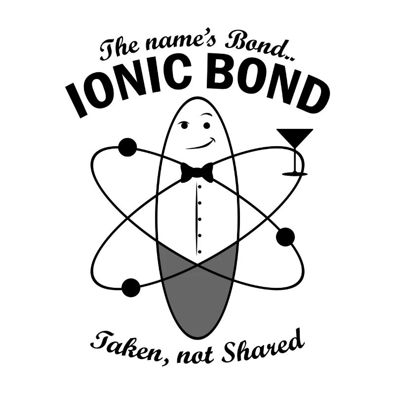 The name's bond ionic bond taken not shared chemistry