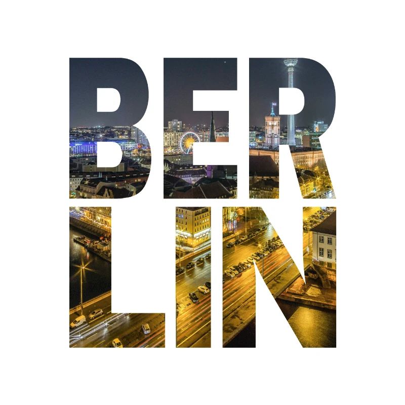 Berlin dans la nuit