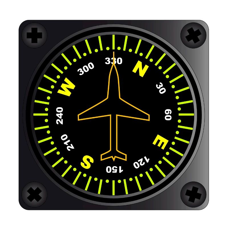 Flugzeugkompass