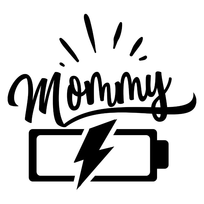 Mama Batterie schwarz