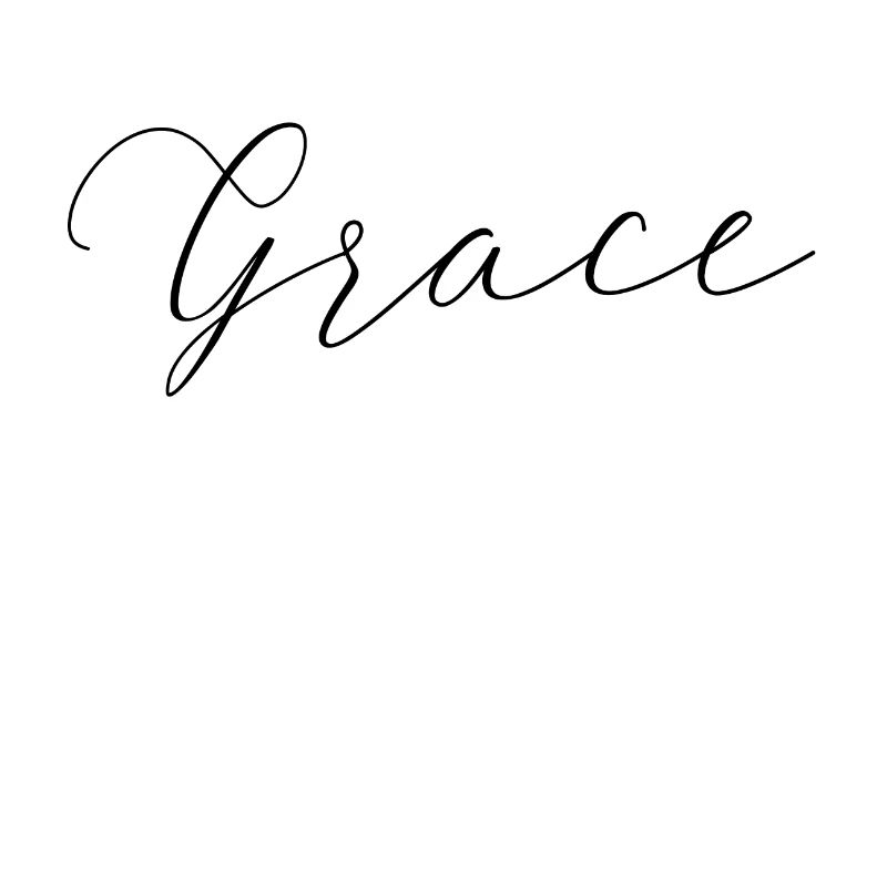 only Grace.