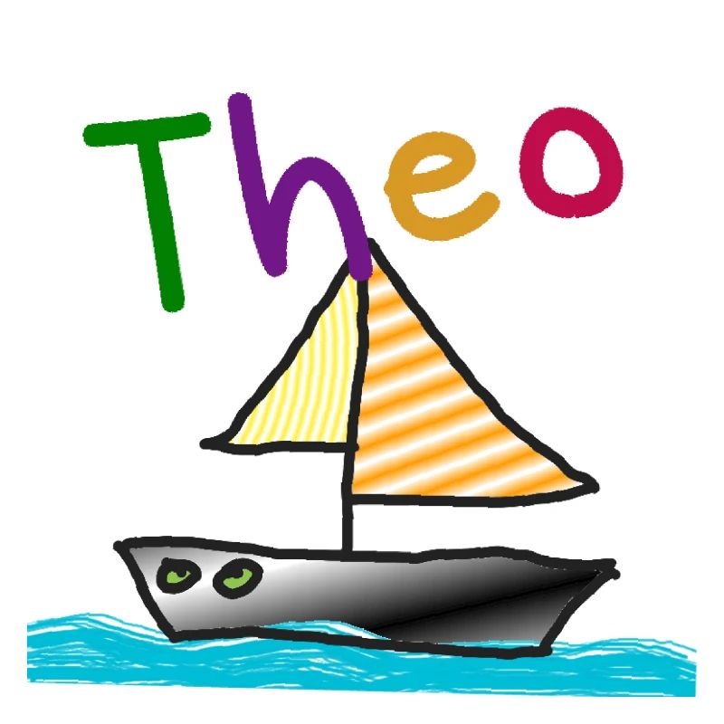 Theo first name boy sailing ship name ship boat