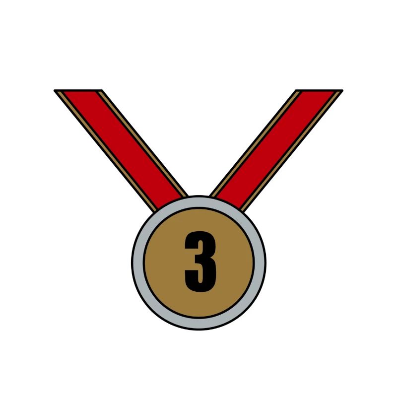3rd place medal