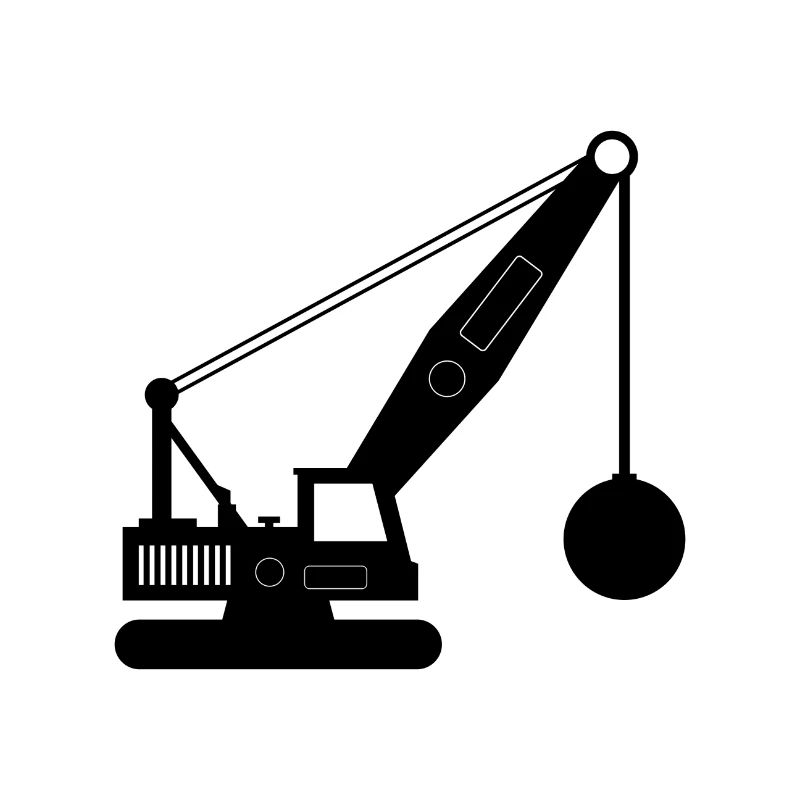 wrecking crane